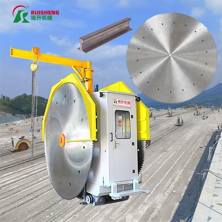 double blade mining machine