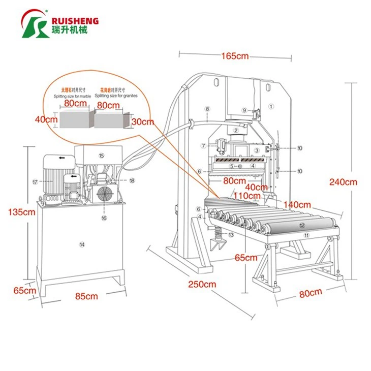 pavetech block splitter