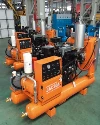 Horizontal & DTH Drilling Machines With Screw Air Compressors For Mining Sites