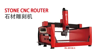 High-Precision Stone CNC Router For Tombstone Relief & Statue Production