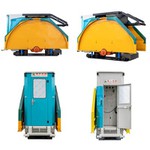 Asynchronous Double Blade Stone Cutter For Large Granite Quarries